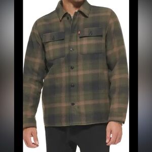 Levi's® Quilt Lined Cotton Shacket NWT